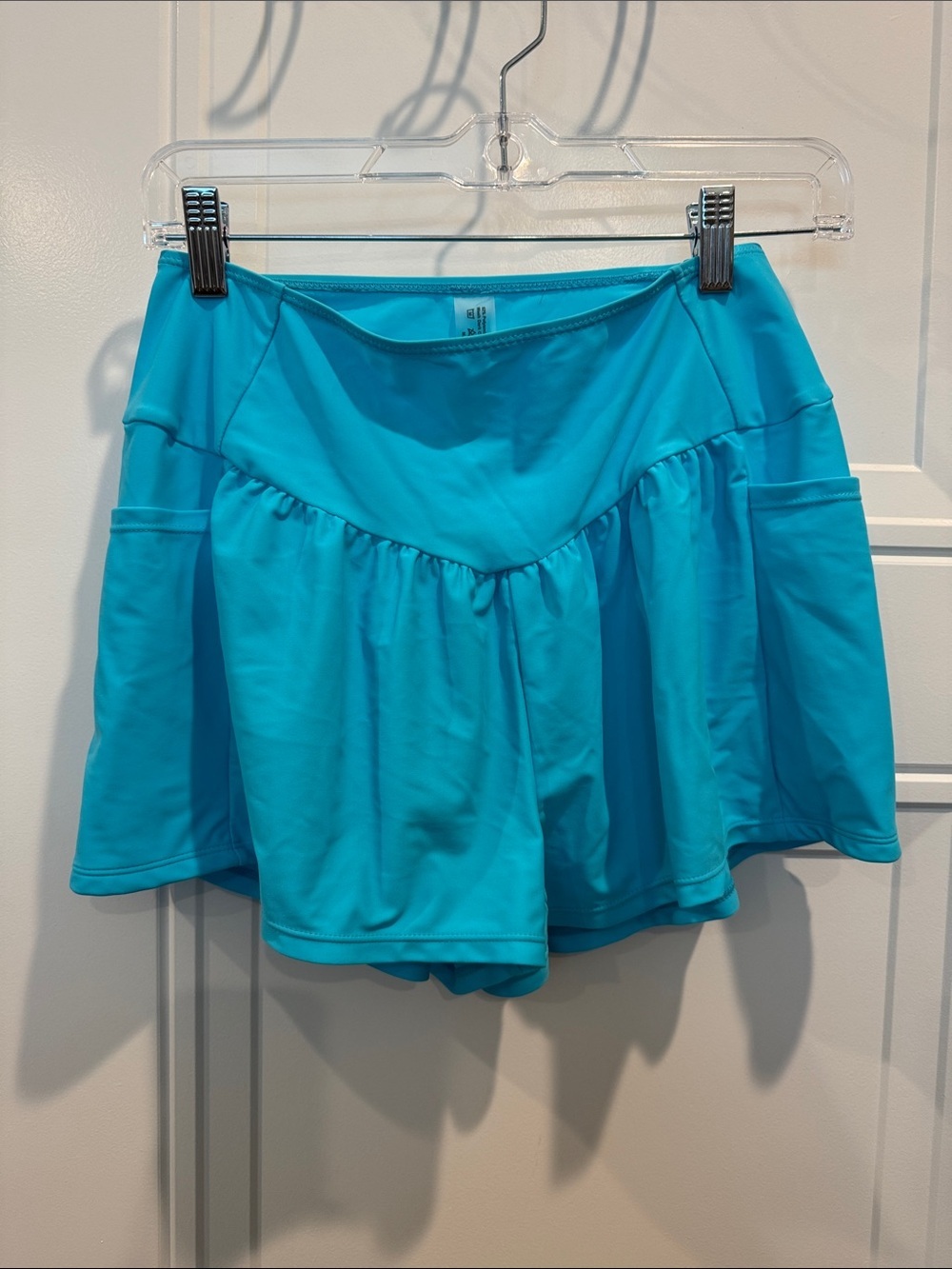 SHEIN Teal Athletic Skort Shorts